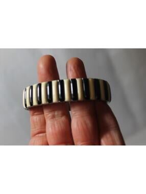 Vintage Stretch Piano Keys Bracelet